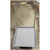 Image 1 : PLASTIC DISH RACK DOLLY W/STAINLESS STEEL HANDLE