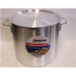 OMCAN 30 QT ALUMINUM STOCK POT WITH LID