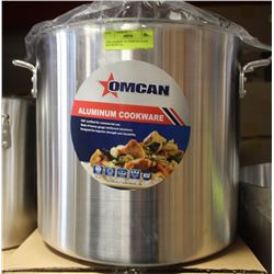 OMCAN 30 QT ALUMINUM STOCK POT WITH LID