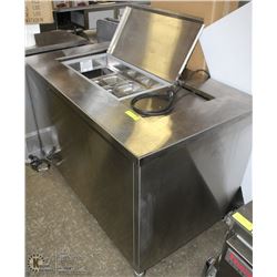 YOGURT STATION TOPPING TABLE 102"