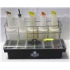 Image 1 : BAR CADDY CONDIMENT HOLDER AND PORTION BOTTLE RACK