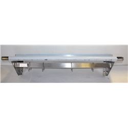 POT RACK WITH SHELF 12'X48"