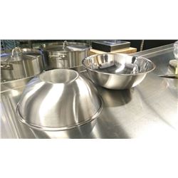 4QT HEAVY DUTY MIXING BOWLS - LOT OF 2