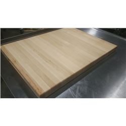 20" HARD CANADIAN MAPLE SOLID CARVING BOARD