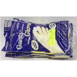 RUBBER GLOVES   XL  LOT OF 12