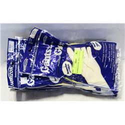 RUBBER GLOVES   SMALL  LOT OF 12