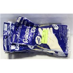 RUBBER GLOVES   SMALL  LOT OF 12