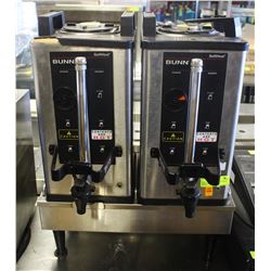 BUNN DUAL CANISTER SOFT HEAT COMMERCIAL COFFEE