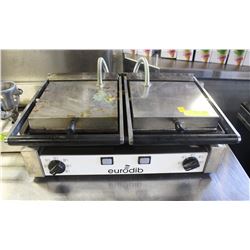 EURODIB DOUBLE PANINI PRESS
