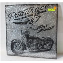 NEW METAL HARLEY DAVIDSON WALL DECOR ART