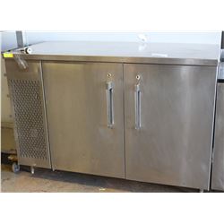 MKE 2 DOOR STAINLESS STEEL BACK BAR COOLER
