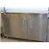 Image 1 : MKE 2 DOOR STAINLESS STEEL BACK BAR COOLER