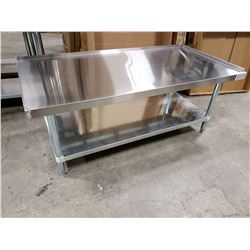 30" X 60" X 24" HD SS EQUIPMENT STAND