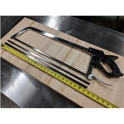 25" HAND SAW WITH 3 BLADES - LOT OF 4 PIECES