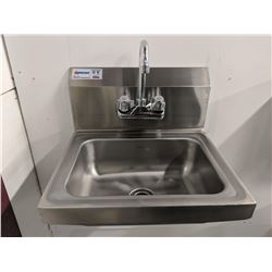 HAND SINK W/FAUCET, OVERALL DIMS