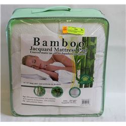 BAMBOO MATTRESS PAD KING SIZE WITH DEEP POCKETS