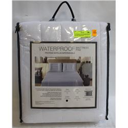 WATERPROOF MICROFIBER QUEEN SIZE MATTRESS PAD
