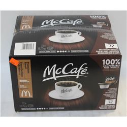 MCCAFE MEDIUM DARK ROAST COFFEE 72 SINGLE SERVE