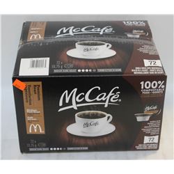 MCCAFE MEDIUM DARK ROAST COFFEE 72 SINGLE SERVE