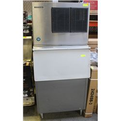 COMMERCIAL HOSHIZAKI ICE MAKER W/ BIN