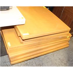 PALLET OF ASSORTED TABLE TOPS