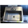 Image 1 : COMMERCIAL S/S SINGLE WELL DROP-IN SINK W/ FAUCET