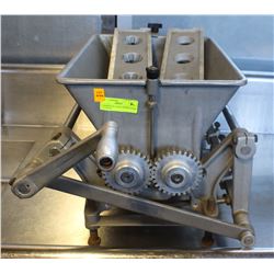 COMMERCIAL HAND CRANK COOKIE CUTTER W/