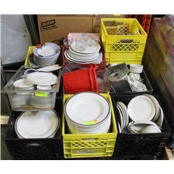 PALLET OF ASSORTED DISHWARE