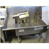 Image 1 : QUEST 2 WELL STAINLESS STEEL SINK W/ RUNOFF & MINI