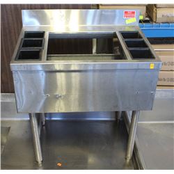 SMALL STAINLESS STEEL BAR SINK