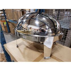 9L OVAL ROLL TOP CHAFING DISH