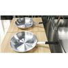 Image 1 : 12" ALUMINUM FRY PANS - LOT OF 2