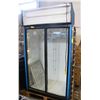 Image 1 : HABCO COMMERICAL UPRIGHT DUAL SLIDING DOOR COOLER