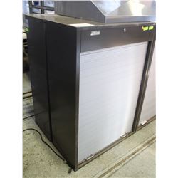 2 COMMERCIAL CIGARETTE LOCKING DISPLAY RACK