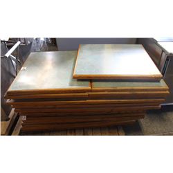 PALLET OF RESTAURANT TABLE TOPS