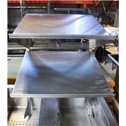 2 TIER ANGLED DISPLAY SHELF