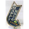 Image 1 : NEW LED LIGHTED “HAPPY HOUR” ARROW SIGN WALL
