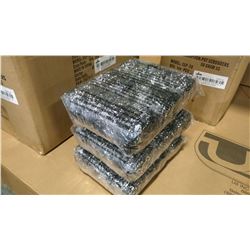 50 GRAM STAINLESS POT SCRUBBERS - LOT OF 36