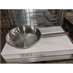11" HEAVY DUTY STAINLESS STEEL FRY PAN