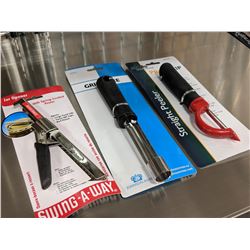 PEELER, PRO-GRIP APPLE CORER, EASY JAR OPENER