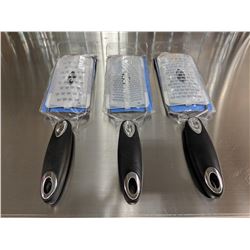 FINE, COARSE, EXTRA COARSE GRATERS - SET OF 3