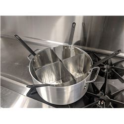ALUMINUM PASTA COOKER SET WITH 4 S/S INSERTS