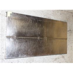 S/S FOLDING PREP-TABLE LID 21-1/2" X 41"