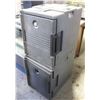 Image 1 : GROUP OF 2 CAMBRO FOOD TRANSPORT HOLDERS