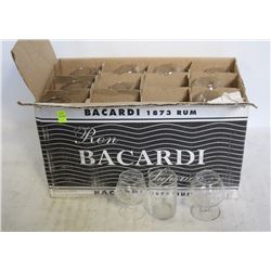 BOX OF ASSORTED BAR GLASSES