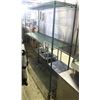 Image 1 : 3-TIER GREEN-WIRE COMMERCIAL STORAGE RACK W/