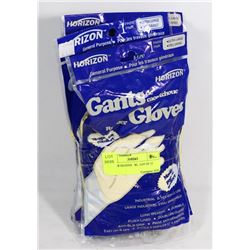 RUBBER GLOVES   XL  LOT OF 12