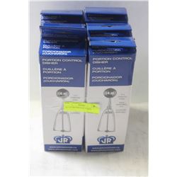 SET OF SIX PORTION SCOOPS