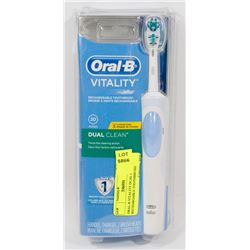 ORAL-B VITALITY DUAL CLEAN RECHARGABLE TOOTHBRUSH