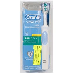 ORAL-B VITALITY DUAL CLEAN RECHARGABLE TOOTHBRUSH
